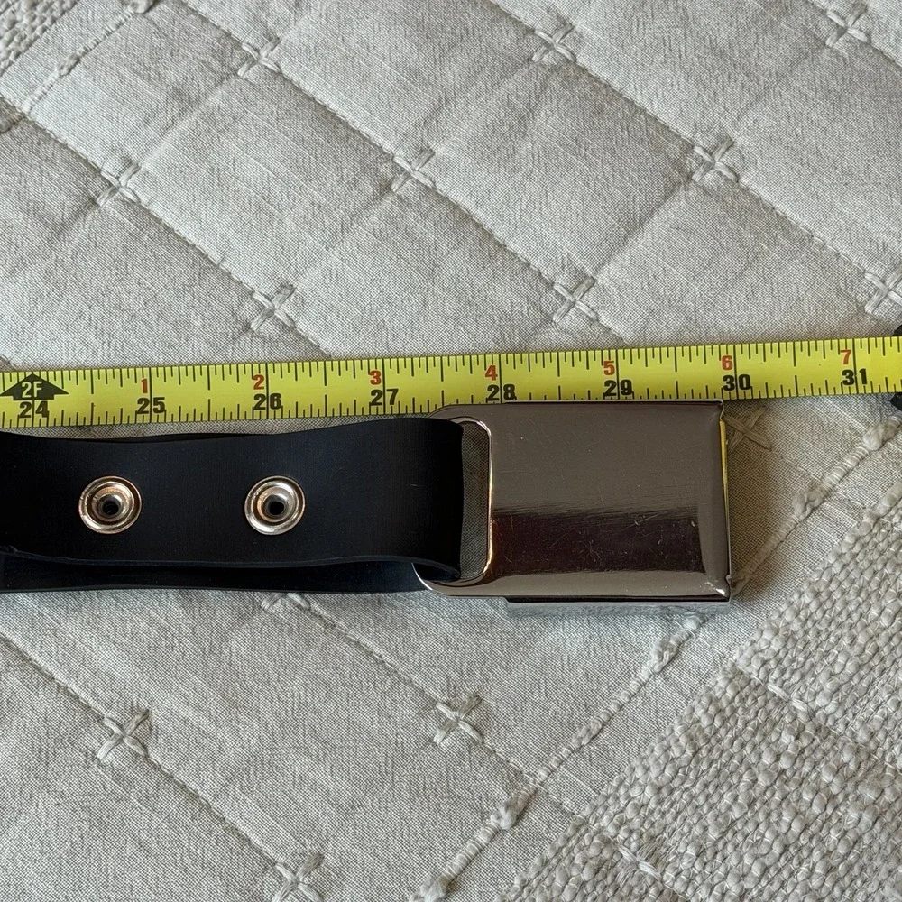 Vintage Y2K Punk Bottle Cap Seatbelt Style Unisex Belt Adjustable Size